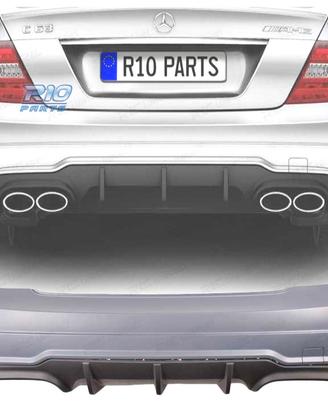 PARAURTI POSTERIORE MERCEDES C W204 07-14 LOOK AMG