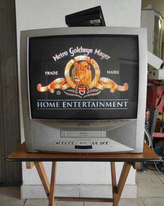tv combinato con videoregistratore VHS 21'