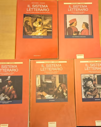 Il sistema letterario - Guglielmino Grosser 5 vol.