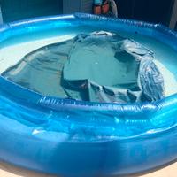 Piscina Intex con pompa e telo di copertura 