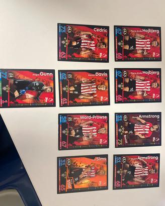 Lotto 9 Carte Match Attax 2018/19 Southampton