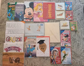Cartoleria, Bijotteria, biglietti di auguri ecc