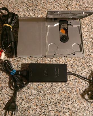 PS2 Slim SCPH-70004 Argento(Console e cavi)Limited