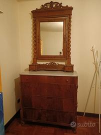 Comò con specchiera