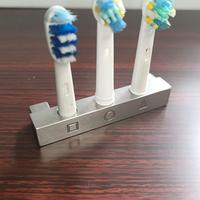 Porta testine spazzolino elettrico da muro a 3