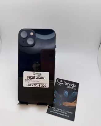 iPhone 13 128GB nero usato garanzia 