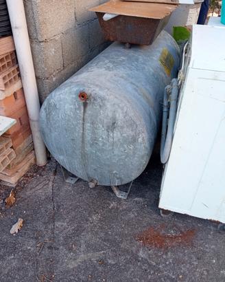 cisterna zincata da 500 litri