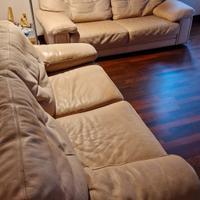 N.2 Divani in pelle nabuk 