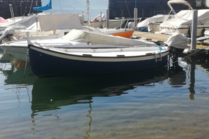 Gozzo vetroresina con fuoribordo