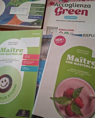 LIBRI COME NUOVI SCUOLA ALBERGHIERA RIOLO 1 ANNO