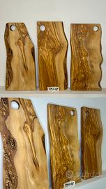 Taglieri in legno ulivo