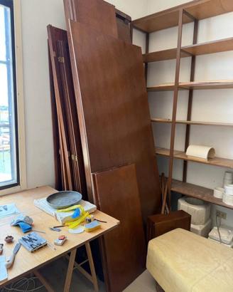 Armadio in legno massello