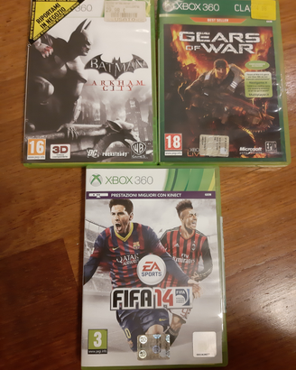 3 giochi XBOX 360