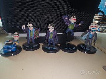 5pz/set Modellino Il Cavaliere Oscuro Joker Mini
