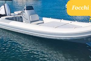 Focchi 730M + Evinrude G2 300 + Rimorchio