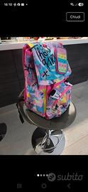 Zaino scuola SJ con tasca Pop'it