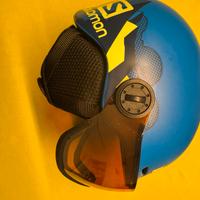 Salomon Grom Visor Junior Casco Bambini Da Sci