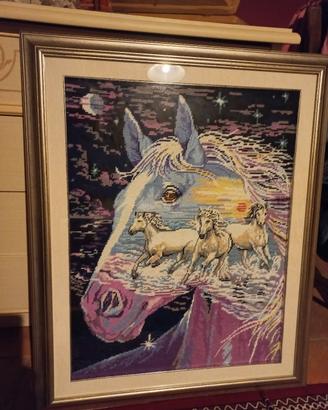 Quadro con cavalli