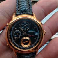 Cronografo Orient vintage con datario 