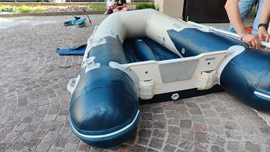 gommone tender trasportabile in camper