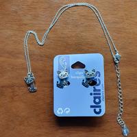 Collana + orecchini Gatto Claire’s
