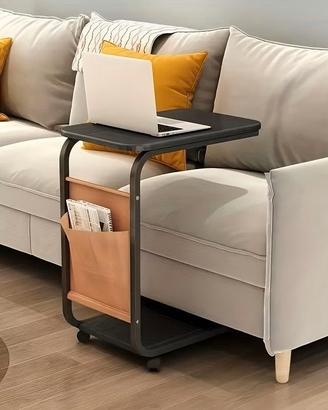 Tavolino laterale Letto Ruote Mobile da Salotto