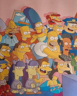 Poster "I Simpson Cast" 100x68 cm