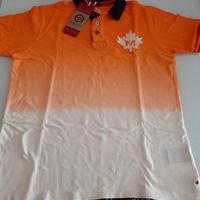 Polo Marville arancione sfumato