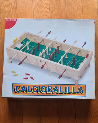 Calciobalilla in legno