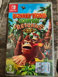 Donkey kong country returns Nintendo switch