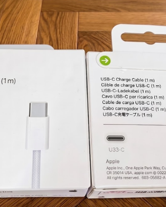 Cavo Apple USB-C (1 metro) - Sigillato