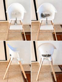 Seggiolone Stokke Clikk colore bianco