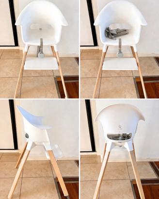 Seggiolone Stokke Clikk colore bianco