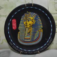 2 Piatti Egiziani plastica. 2 piattini in ceramica