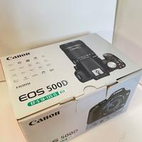 Canon EOS 500D + obiettivo 18-135mm IS STM – Kit