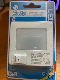 Lampada notturna con interrutore
