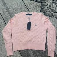 Maglione Polo Ralph Lauren rosa da donna