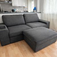 Divano 3 posti e pouf kivik ikea