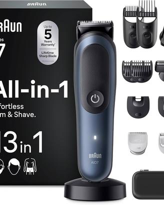 .Braun  Series 7 AIO7565, Rasoio Elettrico Barba E