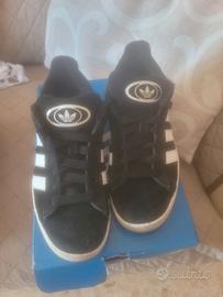 Adidas Campus 00s Nere e Bianche con scatola