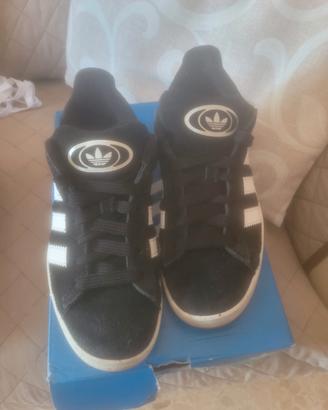 Adidas Campus 00s Nere e Bianche con scatola