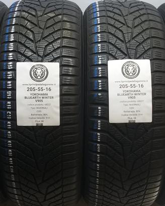 4 GOMME 205 55 16 YOKOHAMA A68227