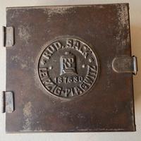 Cassetta sicurezza ferro Rud Sack Leipzig Plagwitz