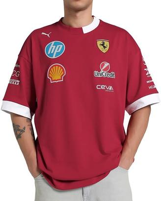 PUMA Ferrari F1 Maglietta Oversize Piloti 2025