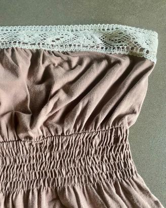 Top senza spalline dettaglio in pizzo Intimissimi