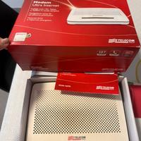 Modem router ADSL/Fibra Telecom Italia Technicolor
