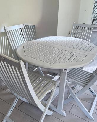 Tavolo esterno 120/180x100