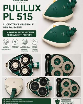 Vorwerk Pulilux PL 515 - Lucidatrice pavimenti