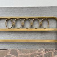 Letto matrimoniale in ottone anni ‘80