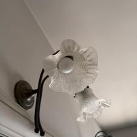 Applique da parete e plafoniera vintage